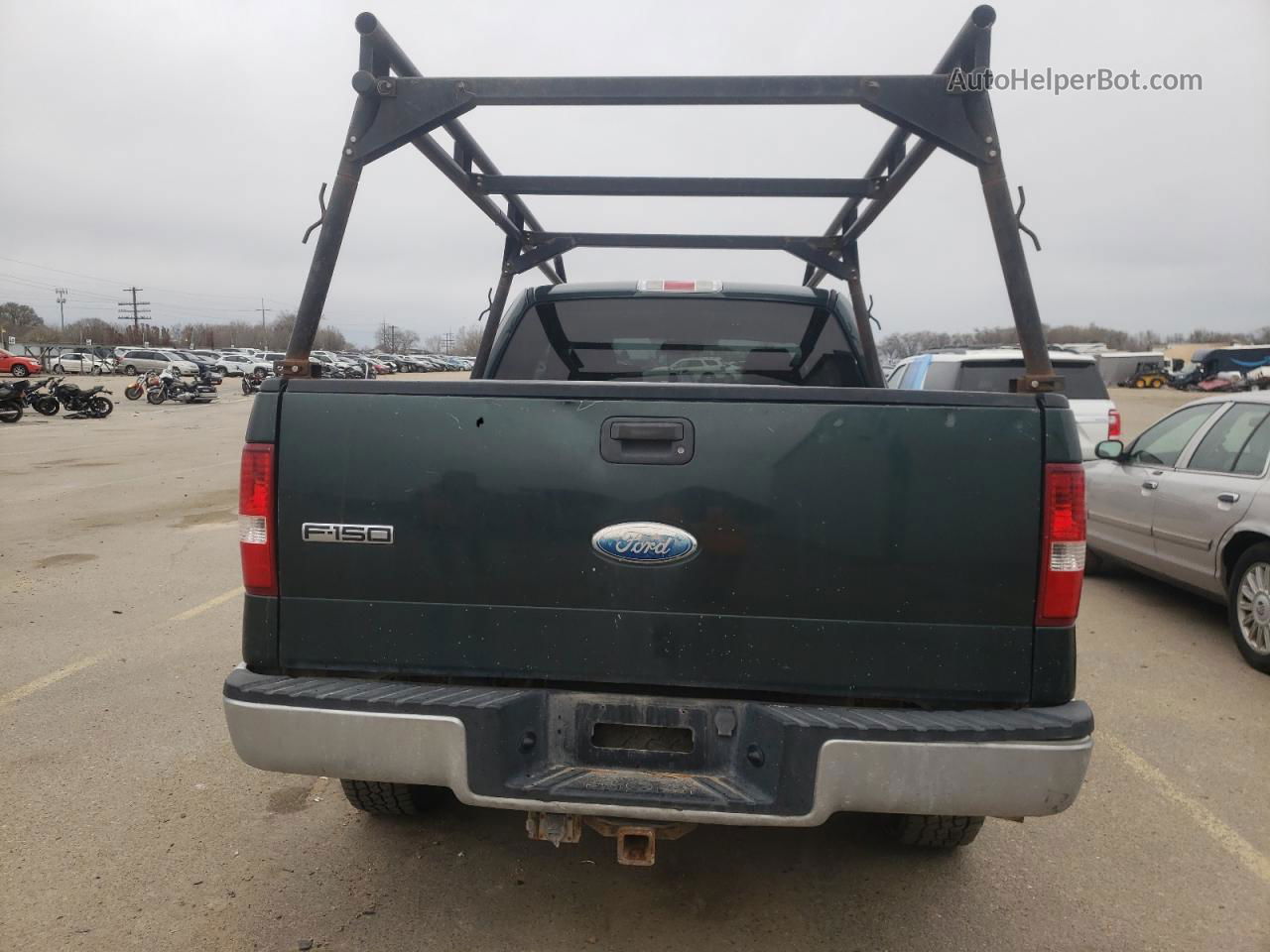 2004 Ford F150  Green vin: 1FTPX14574NC45747