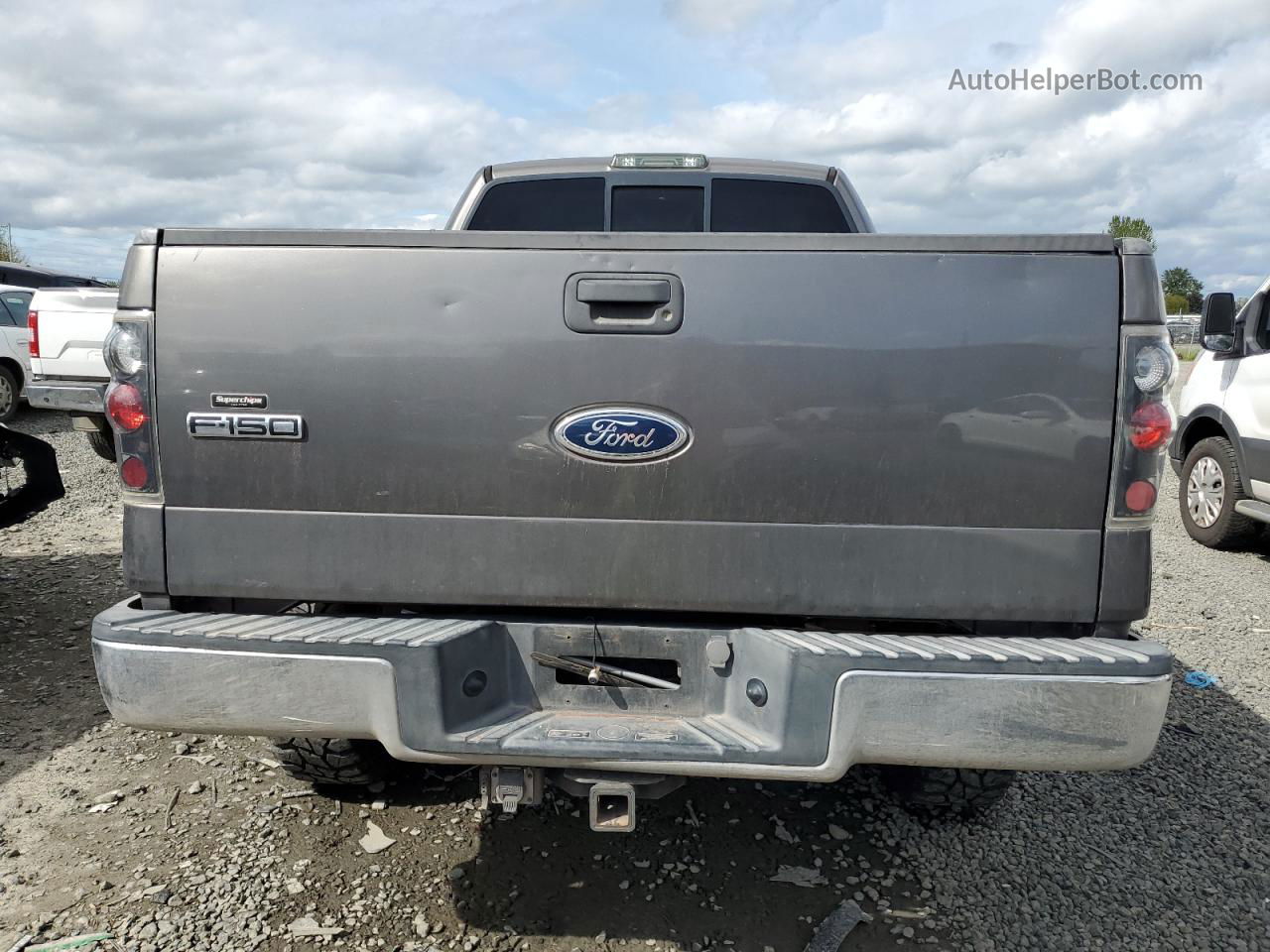 2005 Ford F150  Gray vin: 1FTPX14575FA18599