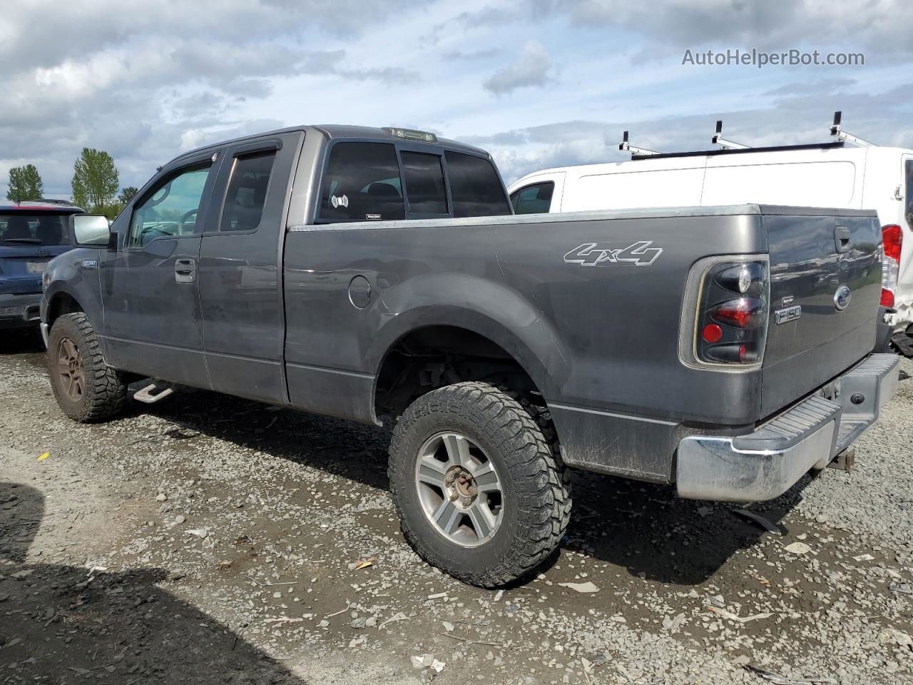 2005 Ford F150  Серый vin: 1FTPX14575FA18599