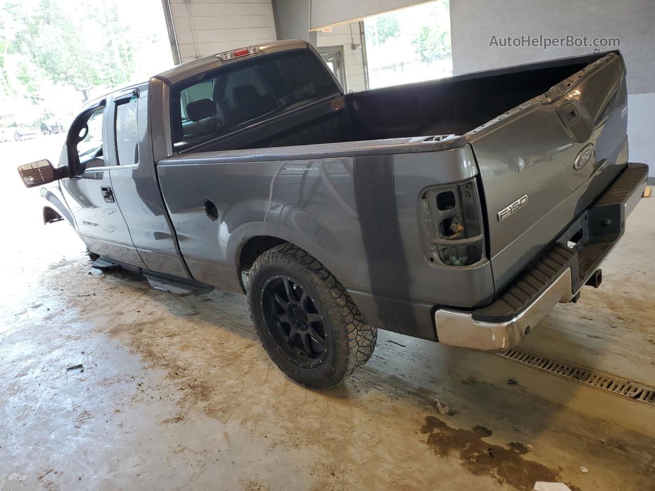 2005 Ford F150  Gray vin: 1FTPX14575NA79490