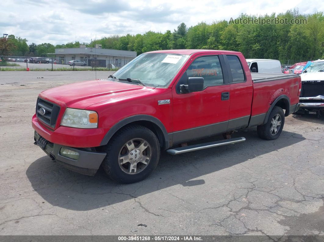 2005 Ford F-150 Fx4/lariat/xl/xlt Red vin: 1FTPX14585FA56178