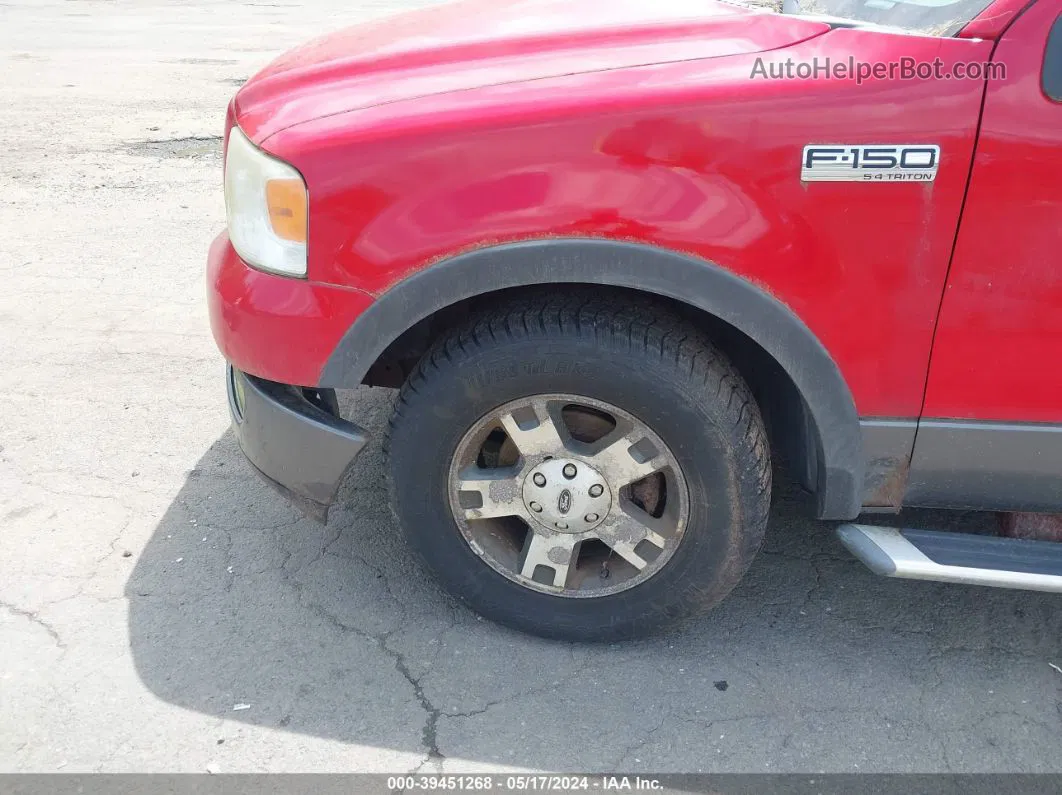 2005 Ford F-150 Fx4/lariat/xl/xlt Red vin: 1FTPX14585FA56178