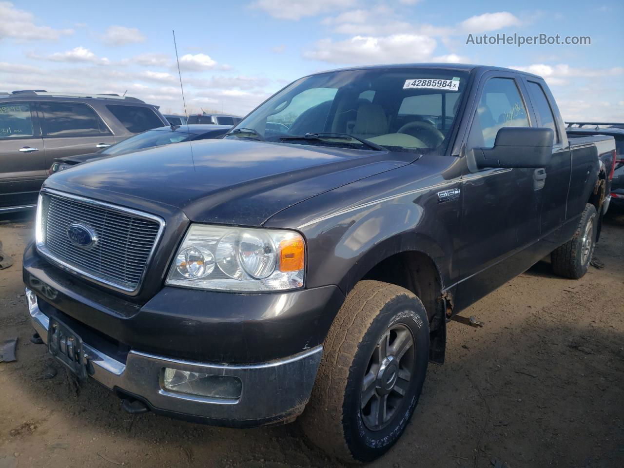 2005 Ford F150  Black vin: 1FTPX14585FB14144