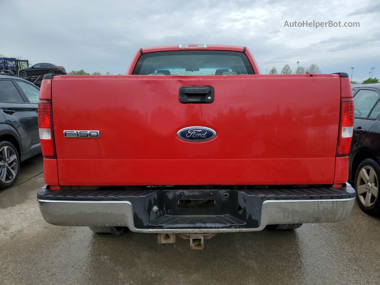 2005 Ford F150  Red vin: 1FTPX14585KC83281