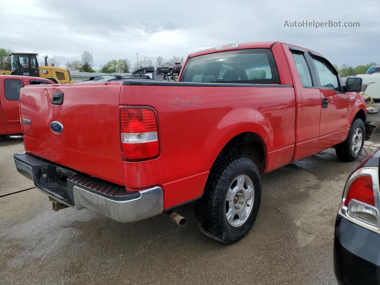 2005 Ford F150  Красный vin: 1FTPX14585KC83281