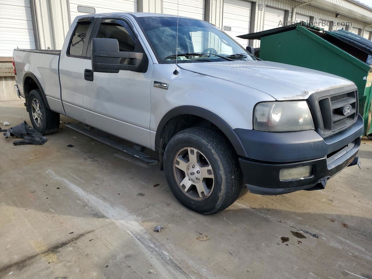 2005 Ford F150 Серебряный vin: 1FTPX14585NA14129