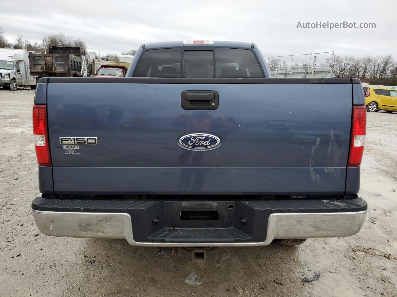 2005 Ford F150  Blue vin: 1FTPX14585NB70915