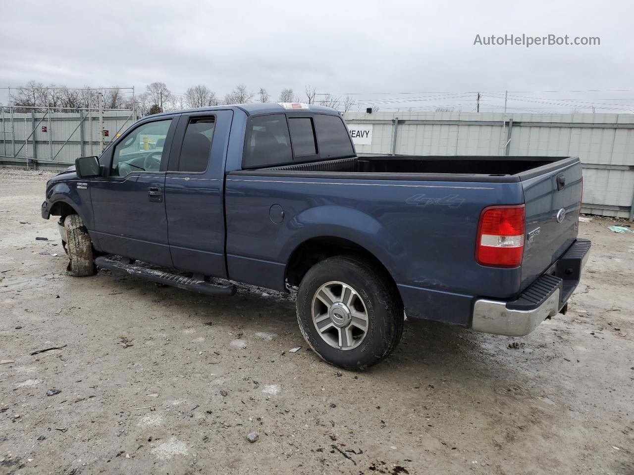 2005 Ford F150  Blue vin: 1FTPX14585NB70915