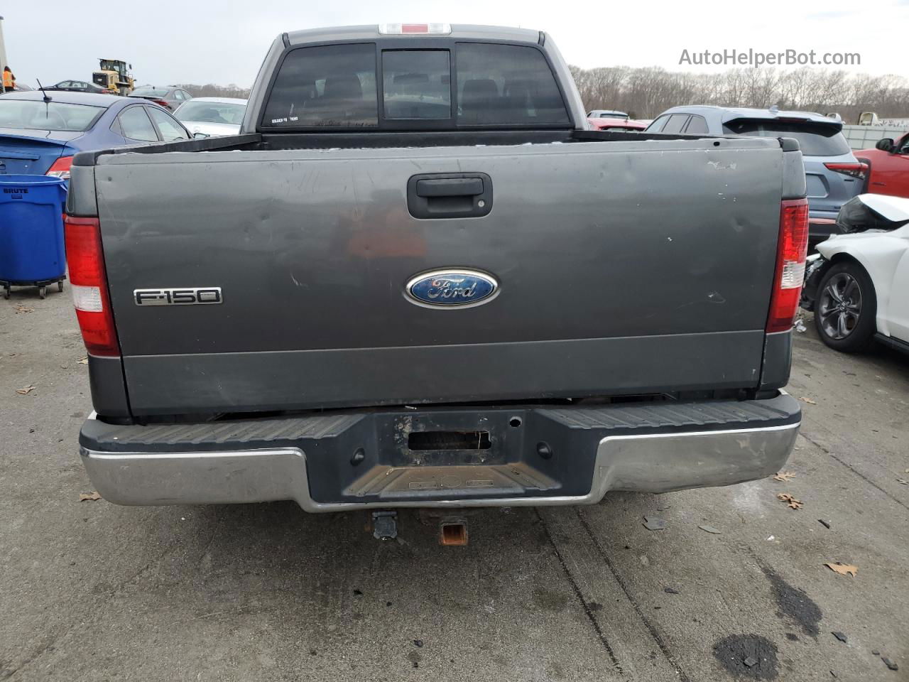 2004 Ford F150  Gray vin: 1FTPX14594NA95009