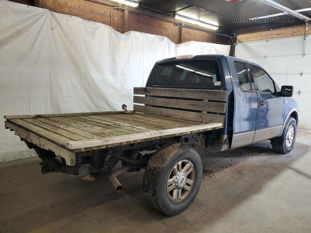 2004 Ford F150  Blue vin: 1FTPX14594NB59257