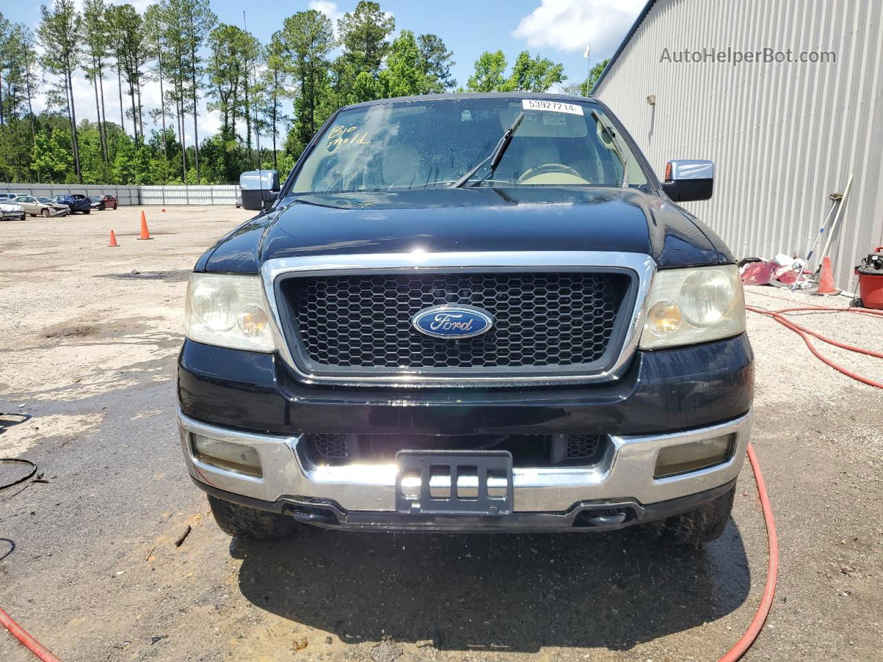 2004 Ford F150  Black vin: 1FTPX14594NB80738