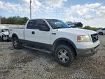 2005 Ford F150  White vin: 1FTPX14595FA52267