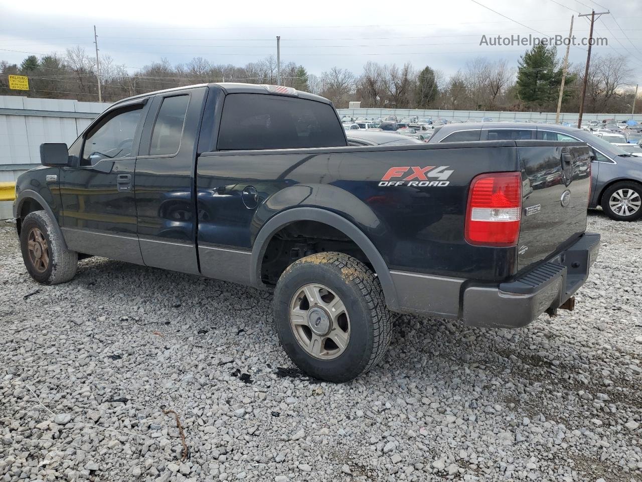 2005 Ford F150  Черный vin: 1FTPX14595NA70435