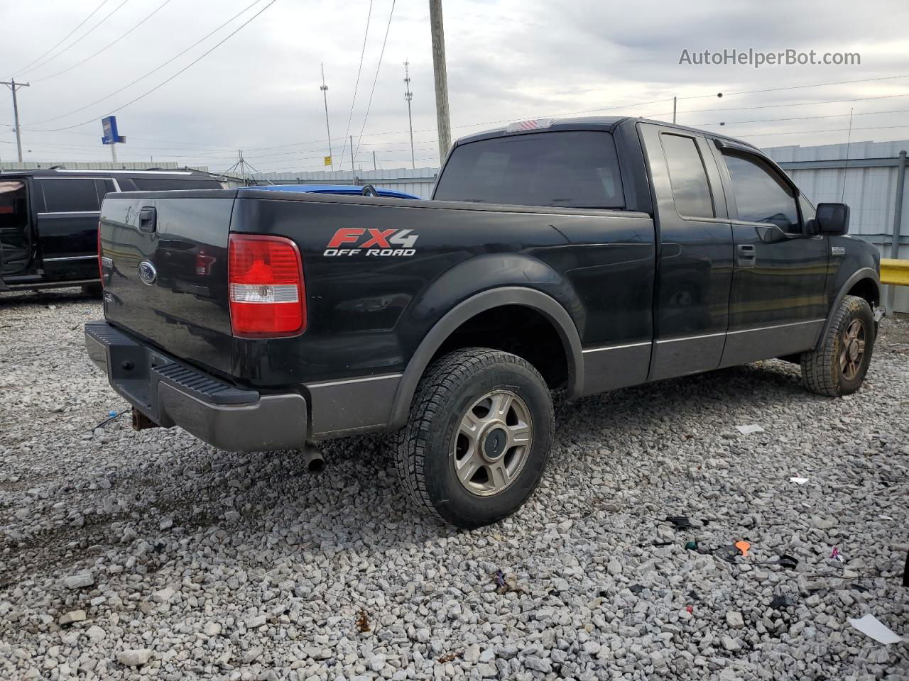 2005 Ford F150  Black vin: 1FTPX14595NA70435