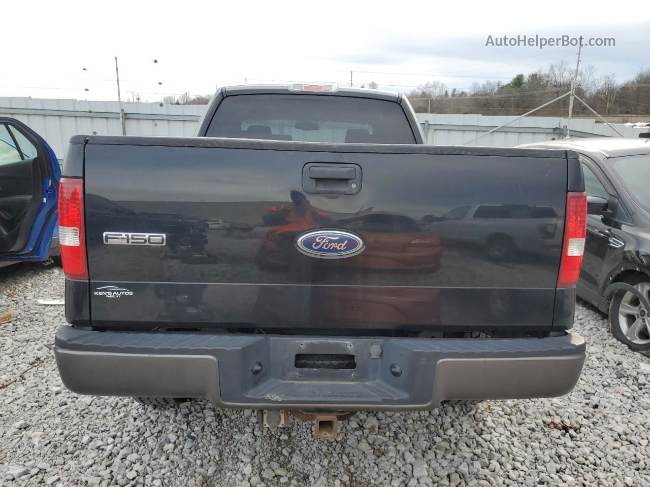 2005 Ford F150  Черный vin: 1FTPX14595NA70435