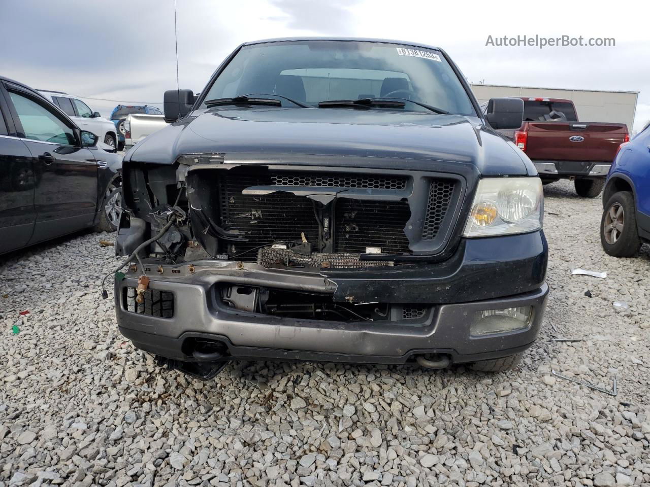 2005 Ford F150  Черный vin: 1FTPX14595NA70435