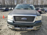 2005 Ford F150  Зеленый vin: 1FTPX14595NA90894