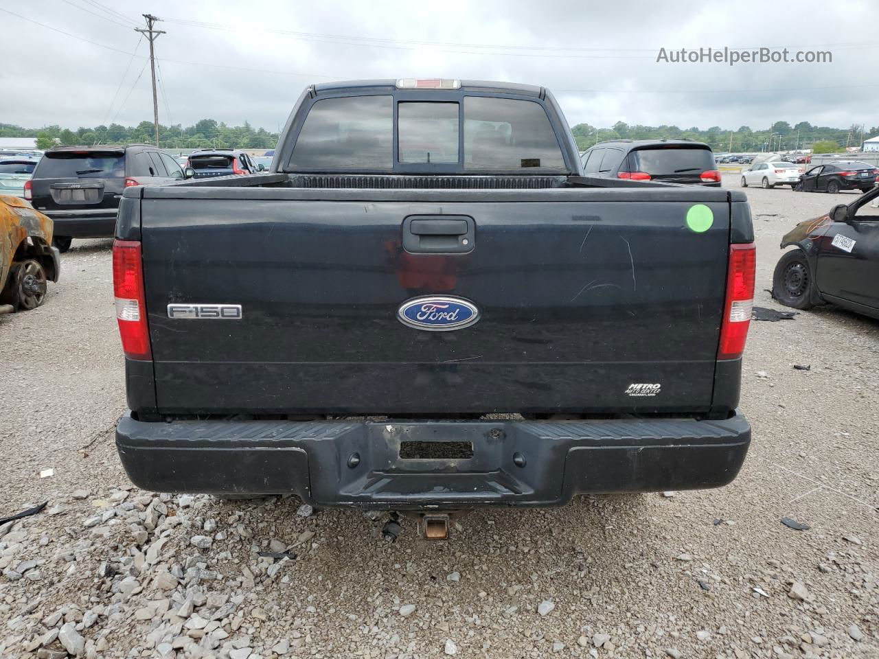 2005 Ford F150  Черный vin: 1FTPX14595NB22291