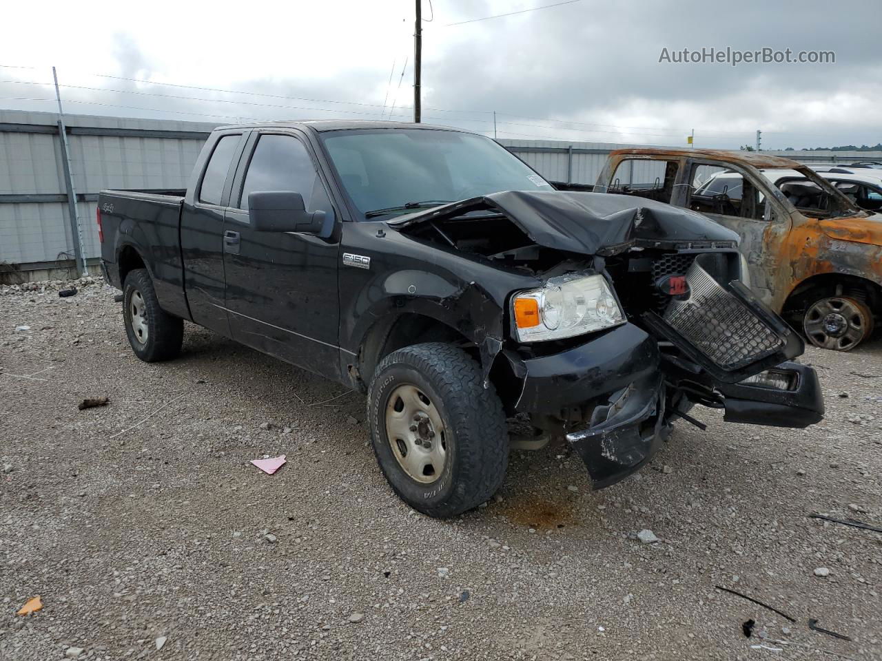 2005 Ford F150  Black vin: 1FTPX14595NB22291