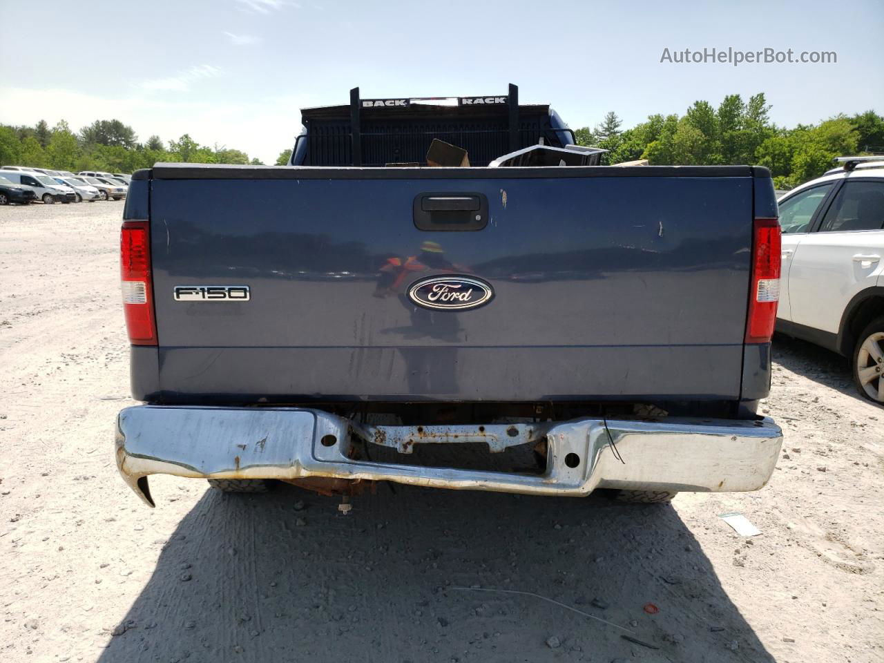 2005 Ford F150  Blue vin: 1FTPX14595NB96360