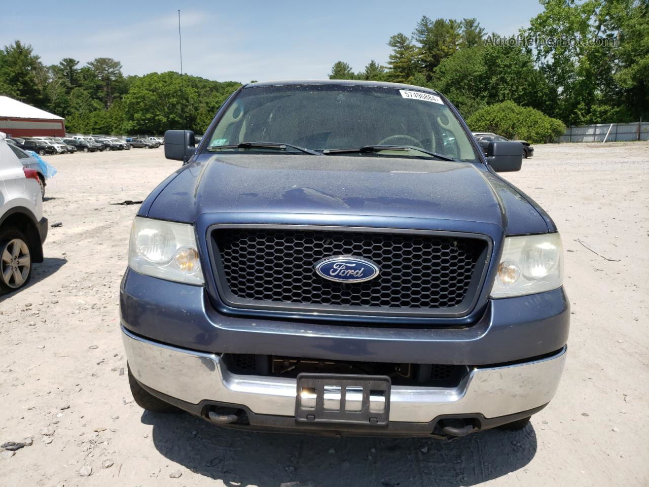 2005 Ford F150  Blue vin: 1FTPX14595NB96360