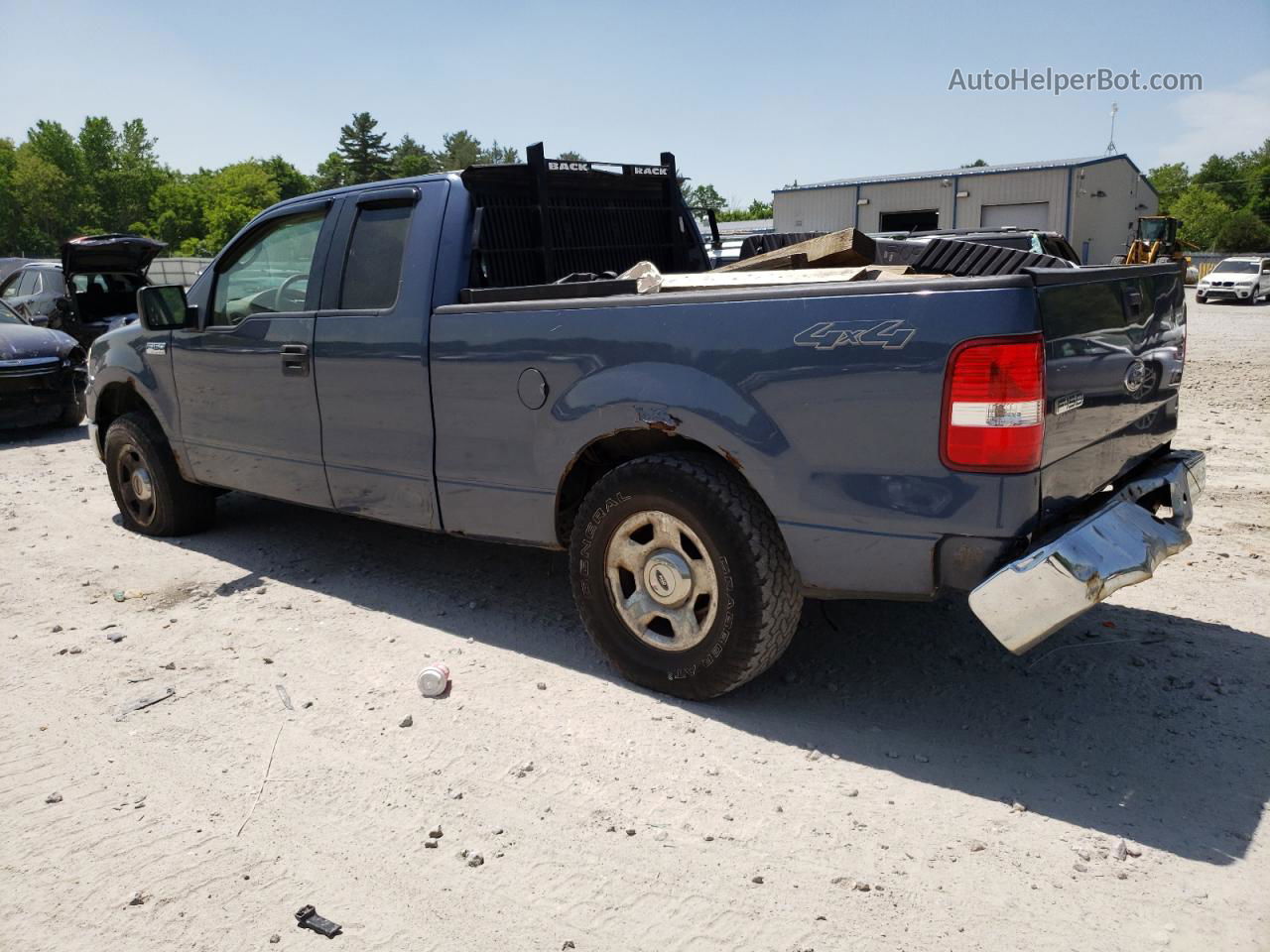 2005 Ford F150  Blue vin: 1FTPX14595NB96360