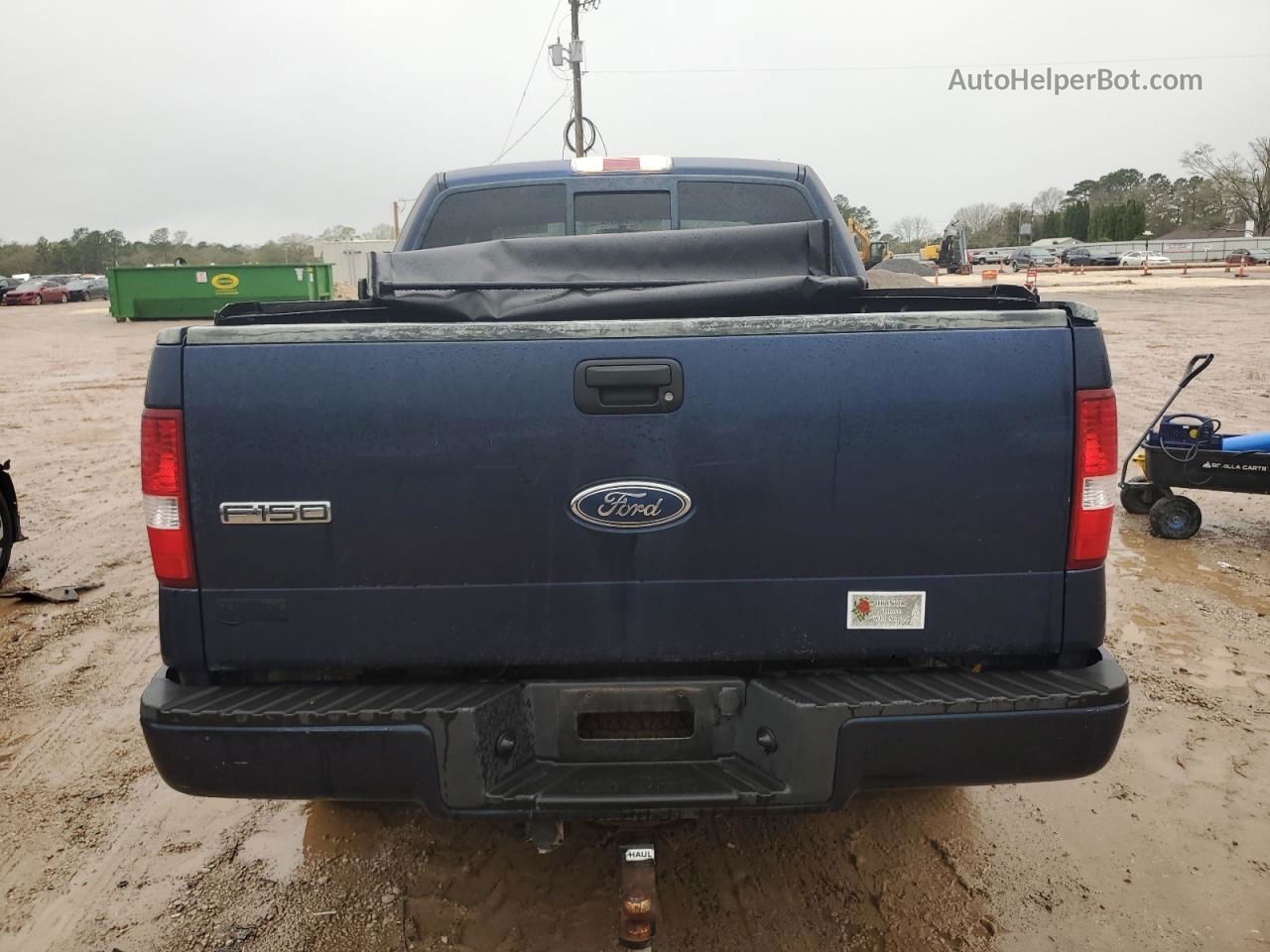 2004 Ford F150  Blue vin: 1FTPX145X4KB85058