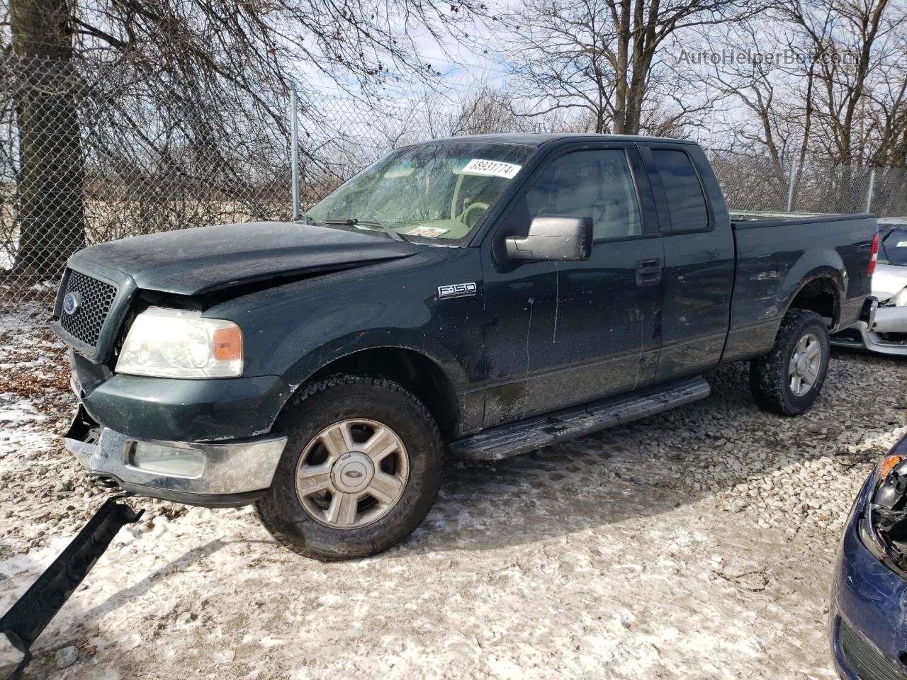 2004 Ford F150  Green vin: 1FTPX145X4NA20058