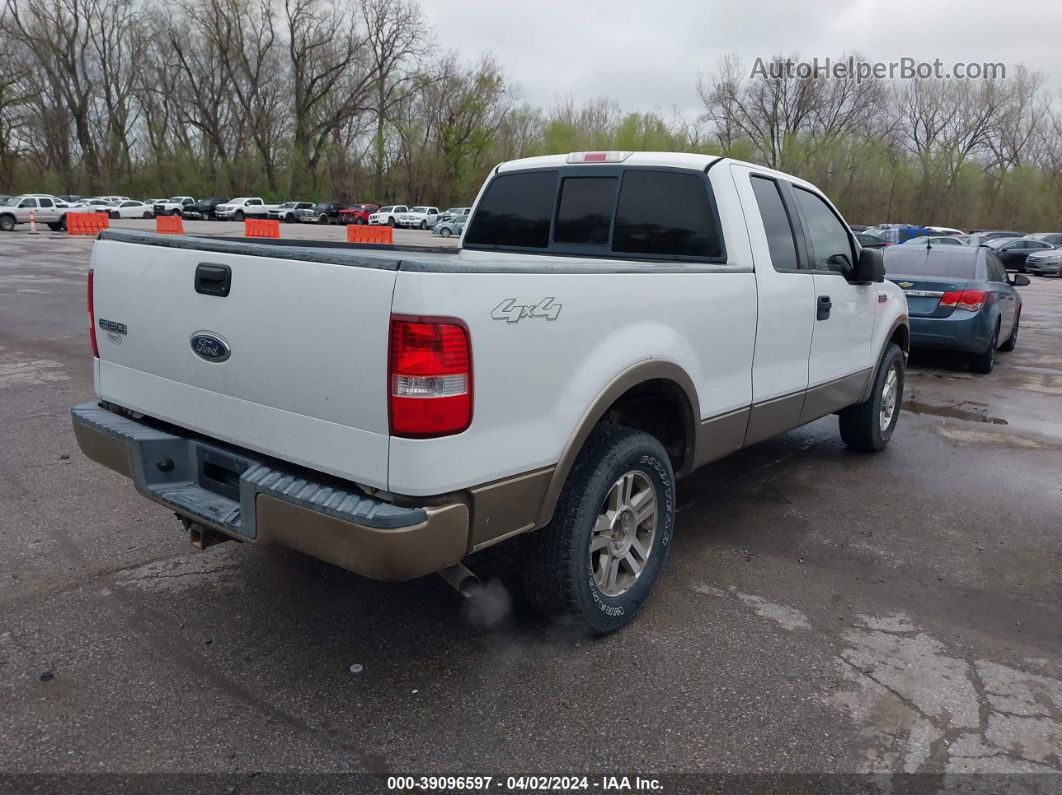 2004 Ford F-150 Fx4/lariat/xl/xlt White vin: 1FTPX145X4NB26333