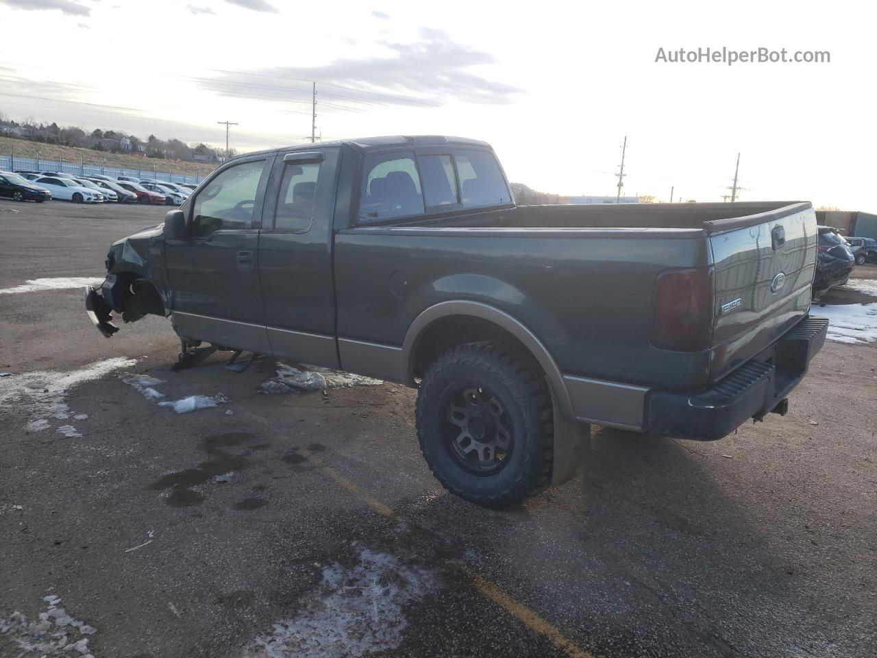 2004 Ford F150  Green vin: 1FTPX145X4NB59378