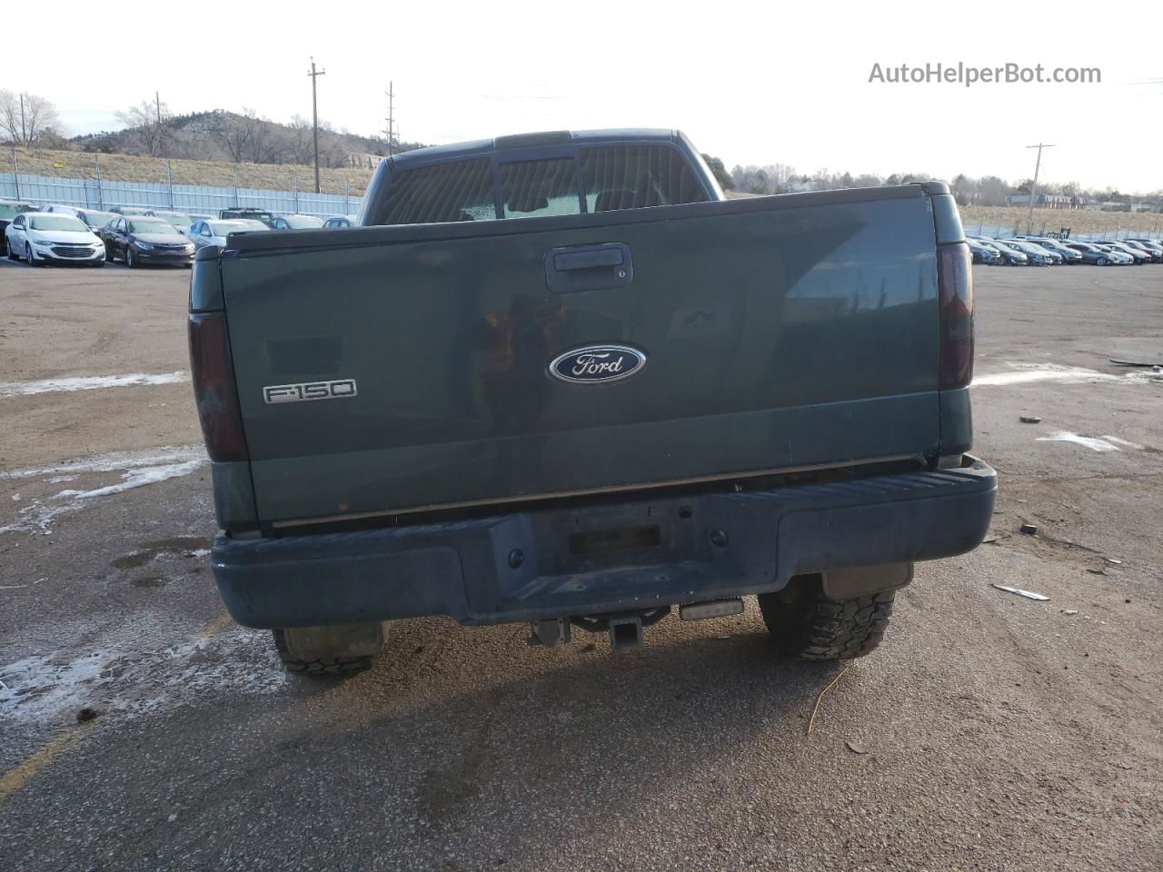 2004 Ford F150  Зеленый vin: 1FTPX145X4NB59378