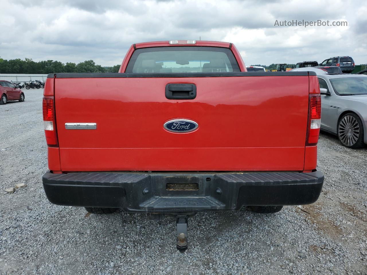 2005 Ford F150  Red vin: 1FTPX145X5FA57378