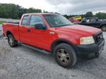 2005 Ford F150  Red vin: 1FTPX145X5FA57378