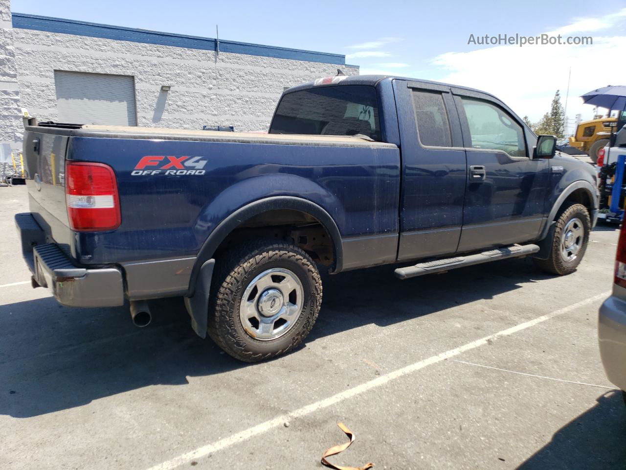 2005 Ford F150  Синий vin: 1FTPX145X5FB12878