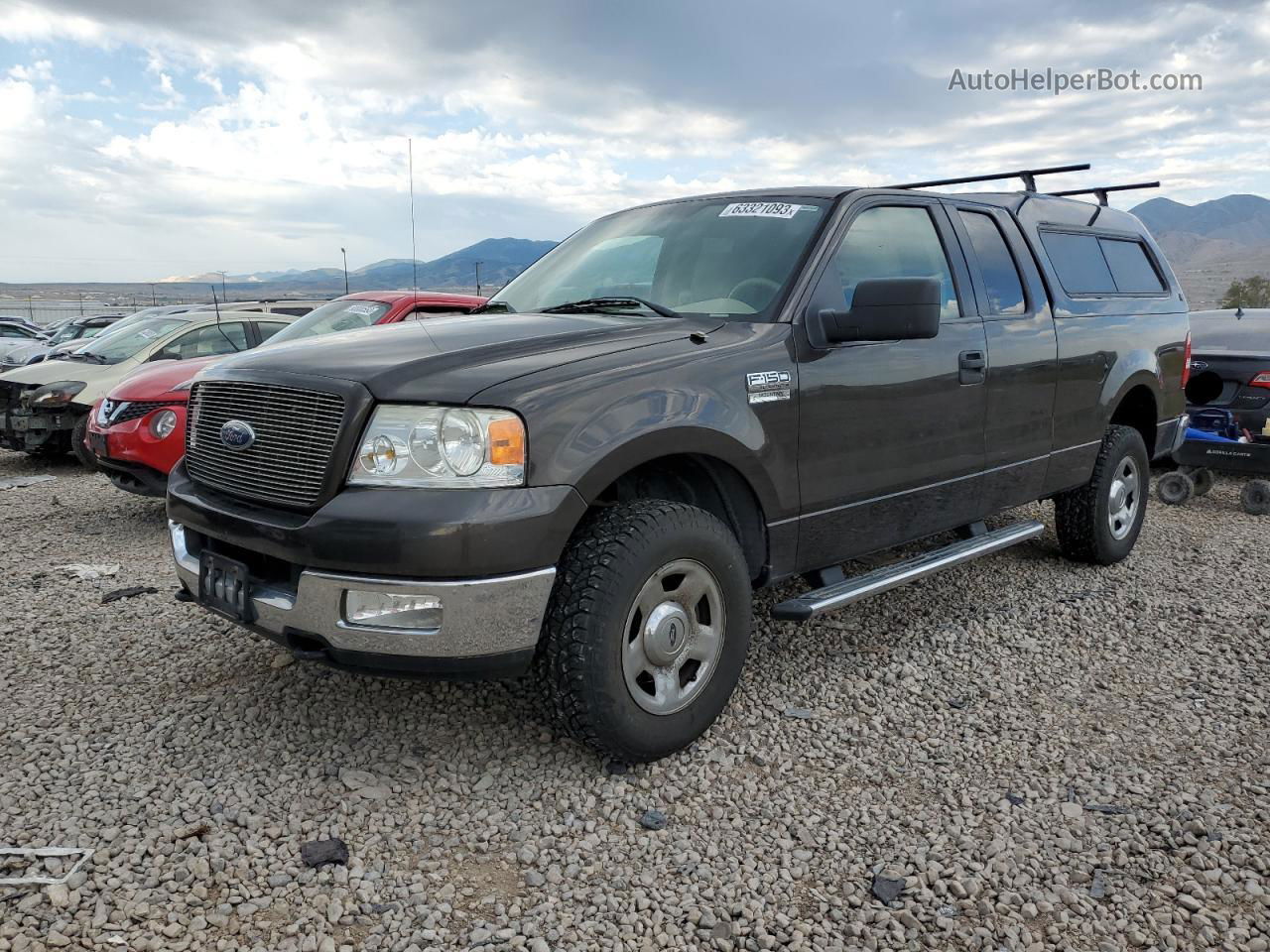 2005 Ford F150  Charcoal vin: 1FTPX145X5FB43807