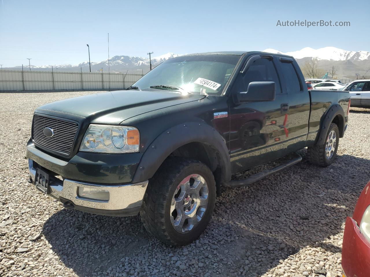 2005 Ford F150  Green vin: 1FTPX145X5NB42680