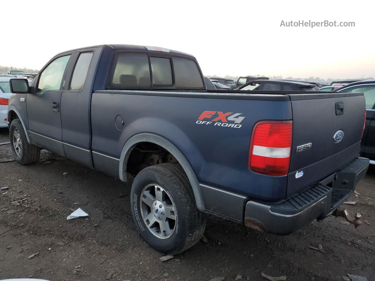 2005 Ford F150  Blue vin: 1FTPX145X5NB82595