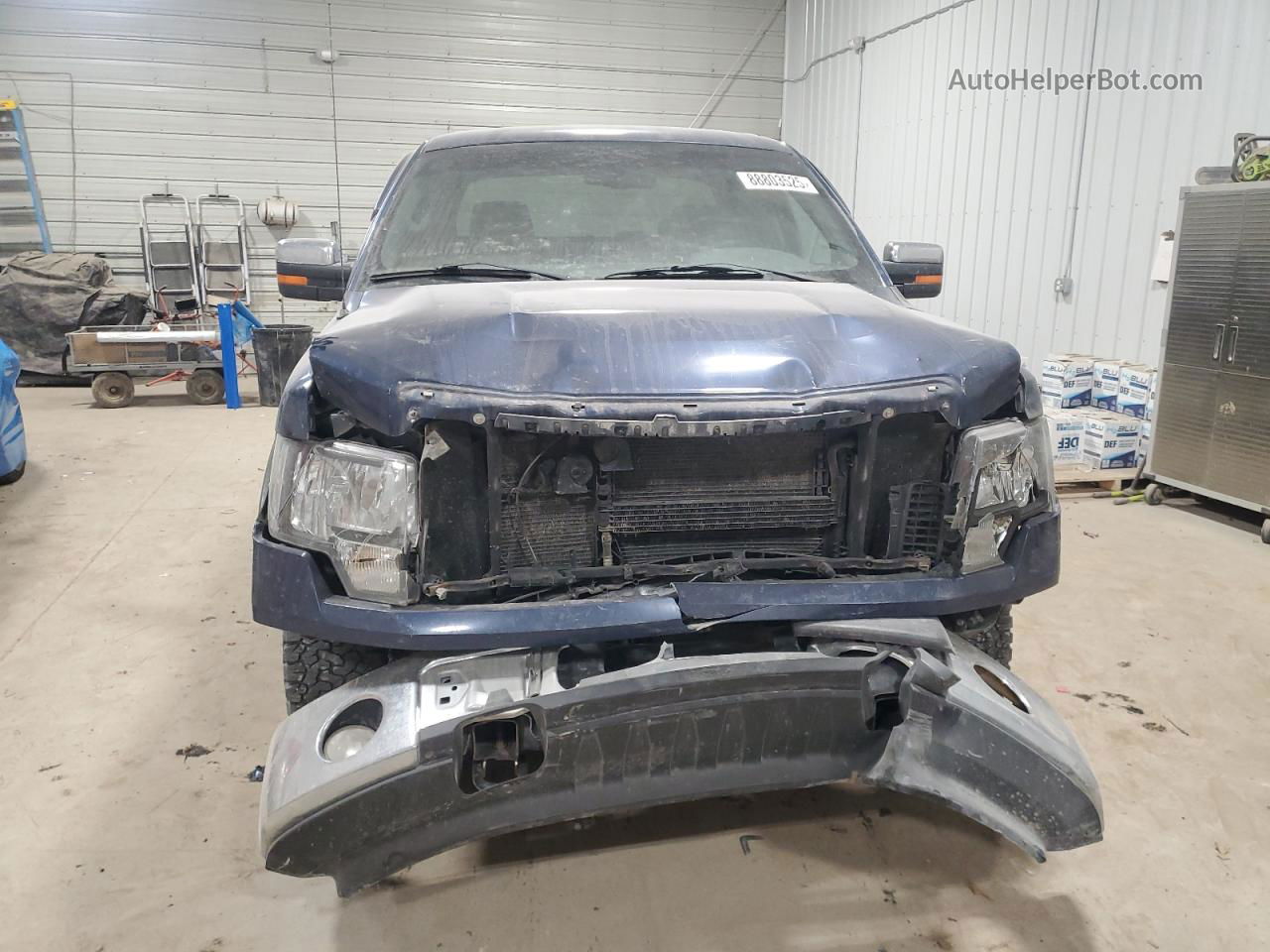 2009 Ford F150 Super Cab Синий vin: 1FTPX14V09FB28643