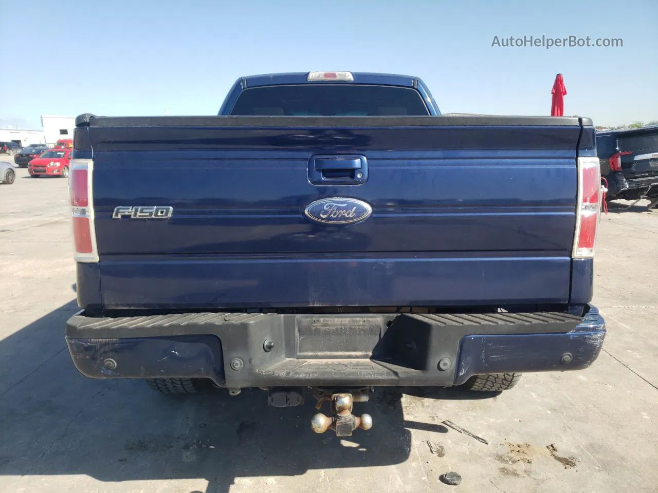 2009 Ford F150 Super Cab Blue vin: 1FTPX14V59FB20957