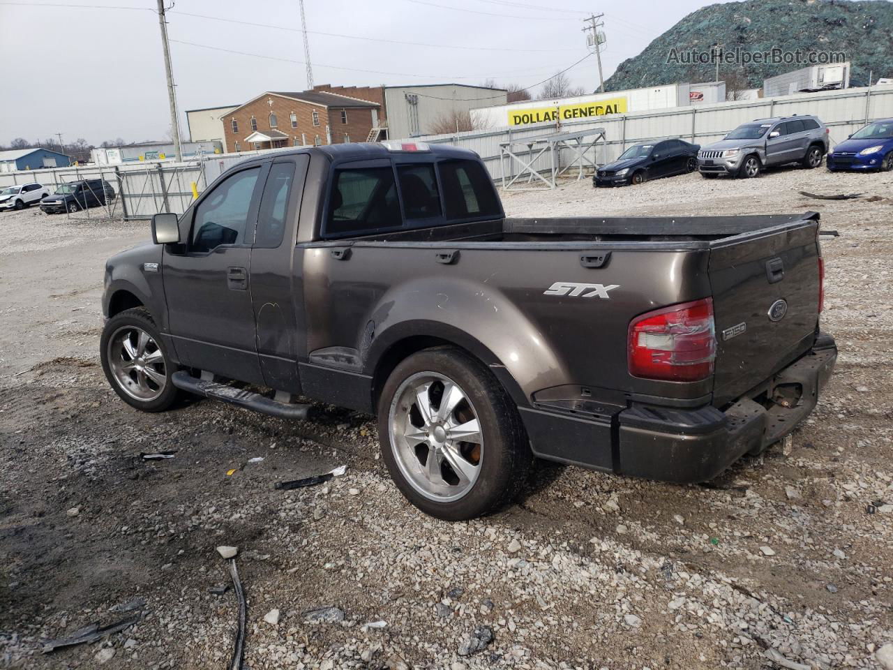 2005 Ford F150  Серый vin: 1FTRF02W05KD68908