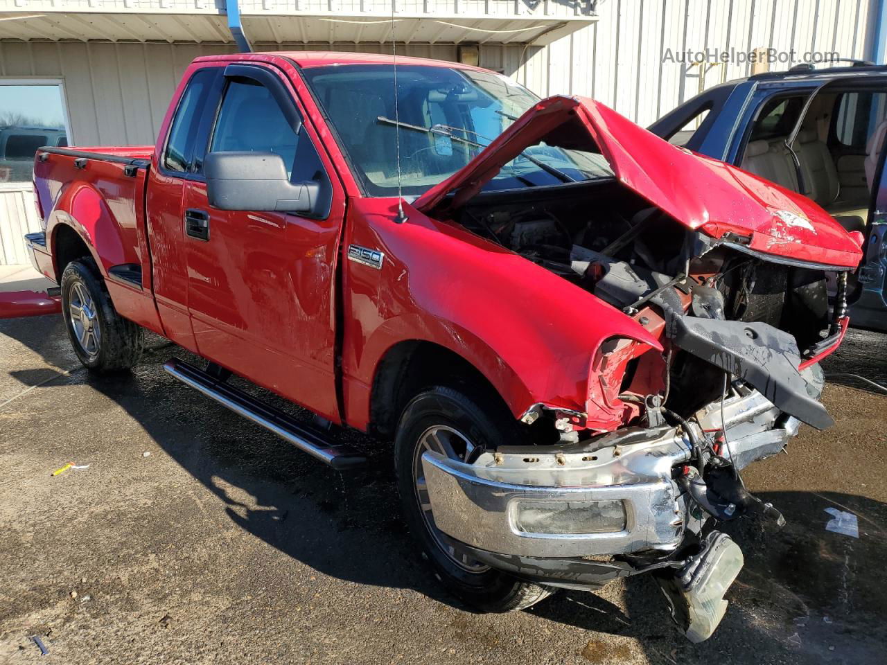 2005 Ford F150  Red vin: 1FTRF02W85KD58109