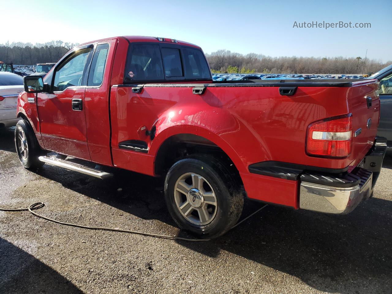 2005 Ford F150  Red vin: 1FTRF02W85KD58109