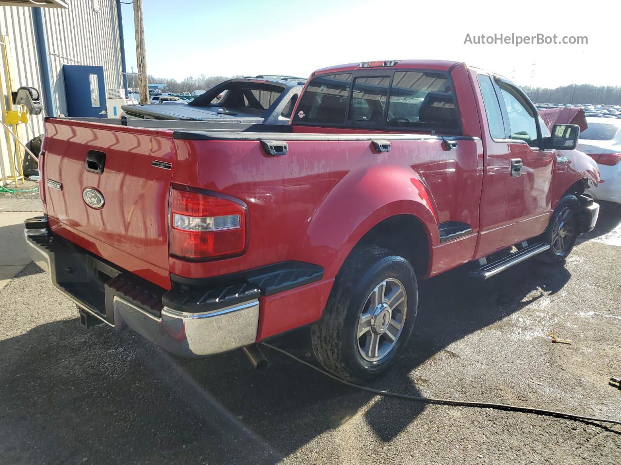 2005 Ford F150  Red vin: 1FTRF02W85KD58109