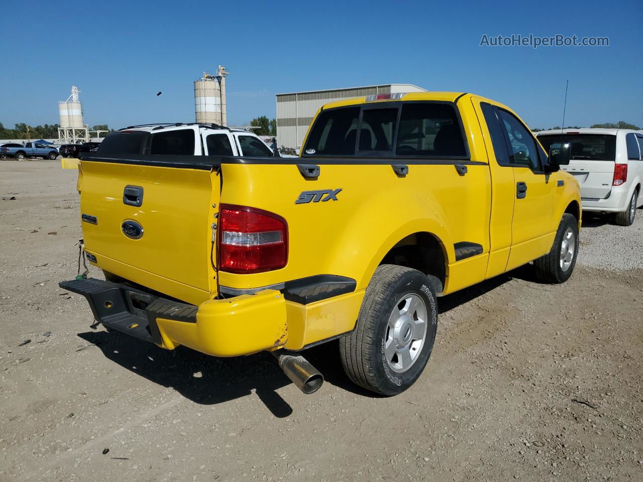 2004 Ford F150  Желтый vin: 1FTRF02W94KB96876