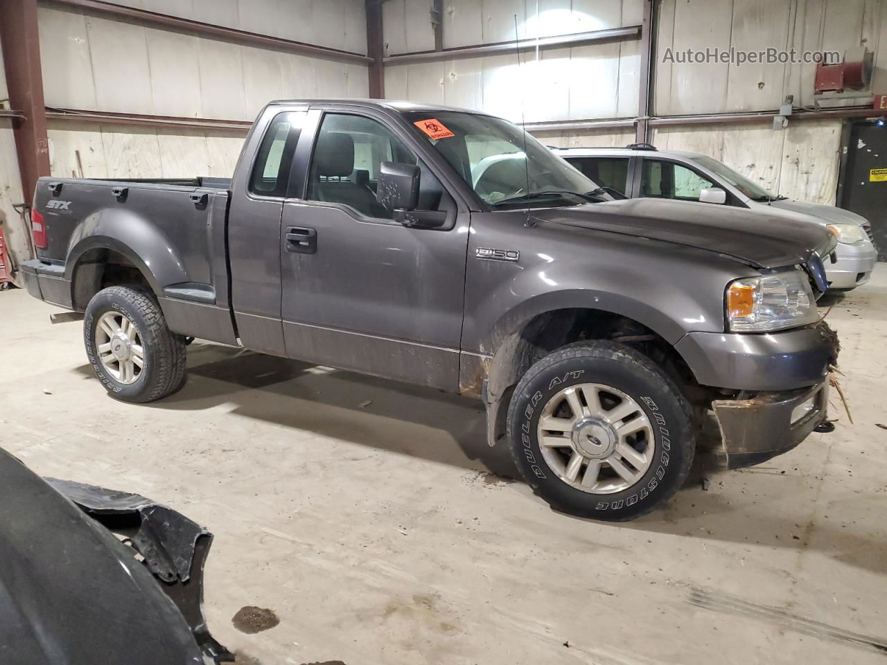 2005 Ford F150  Gray vin: 1FTRF04W65KC15057