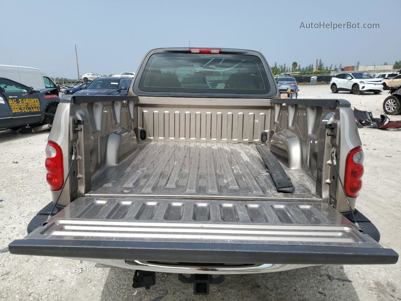 2003 Ford F150  Tan vin: 1FTRF072X3KC77292