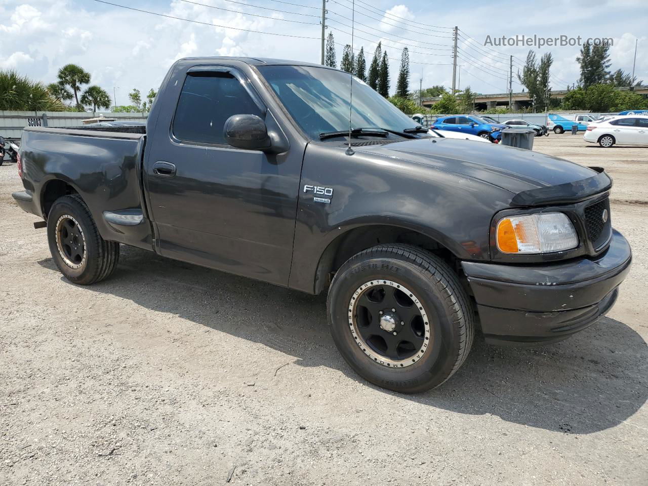 2003 Ford F150  Серый vin: 1FTRF07W43KC91949