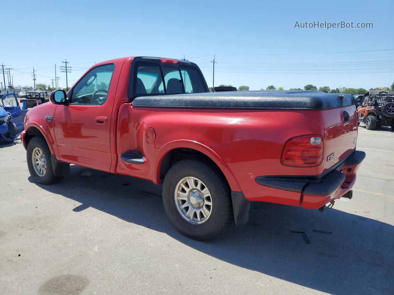 2003 Ford F150  Red vin: 1FTRF08W63KC78621