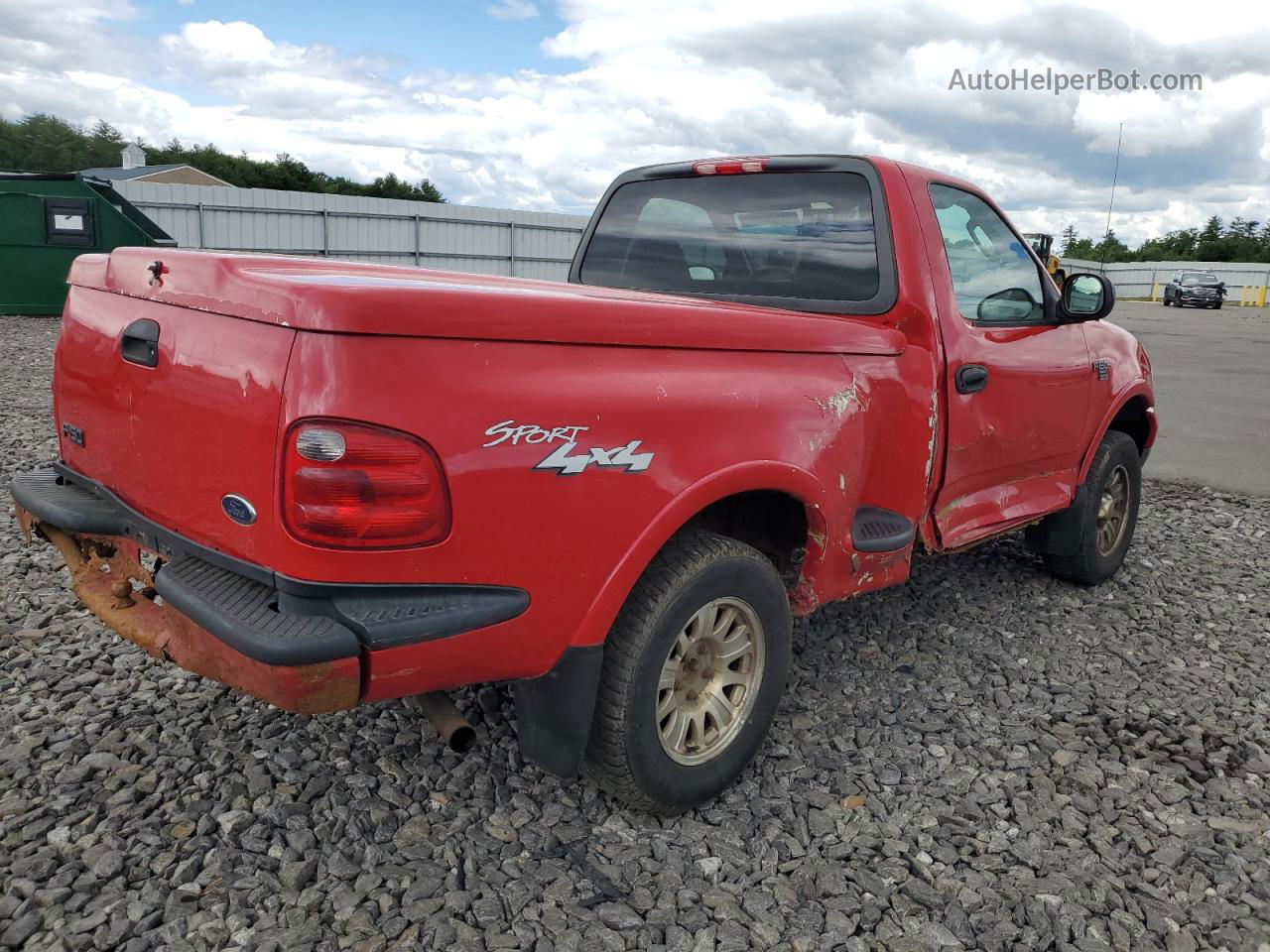 2003 Ford F150  Красный vin: 1FTRF08WX3KD57466