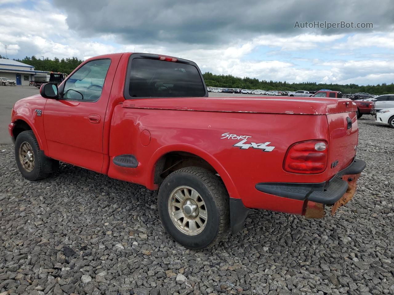 2003 Ford F150  Red vin: 1FTRF08WX3KD57466